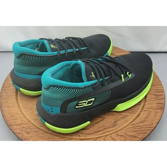 Under Armour 3Zero 3 SC Curry Black Sport Sneakers Youth's Sz 6.5Y 3022117-003 - Picture 11 of 14